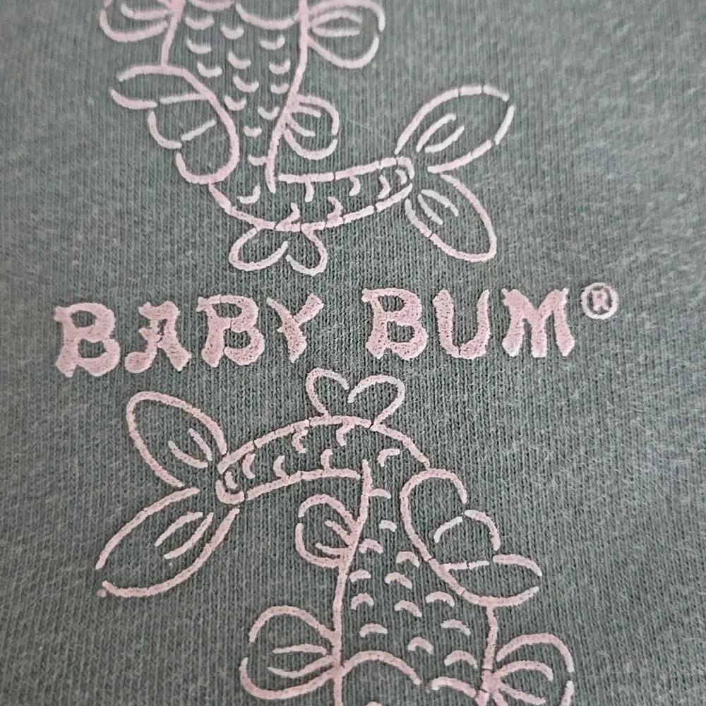 Baby Bum Equipment Retro Green Baby Onsie and Tan Shorts Set 18 Mth